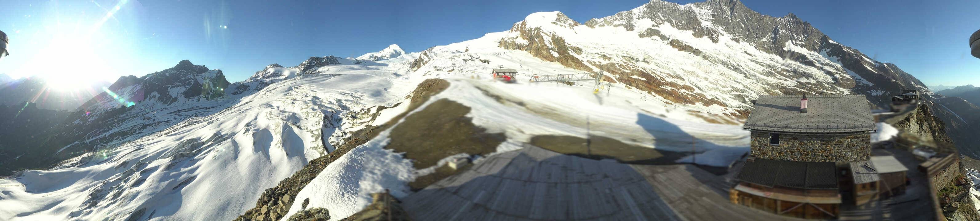 Archiv Foto Webcam Saas Fee - Gletscher