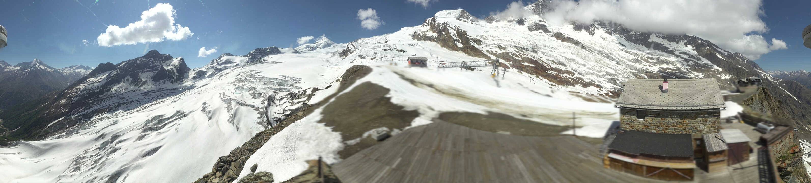 Archiv Foto Webcam Saas Fee - Gletscher