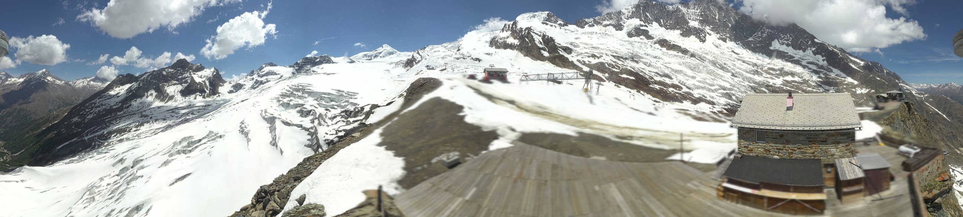 Archiv Foto Webcam Saas Fee - Gletscher