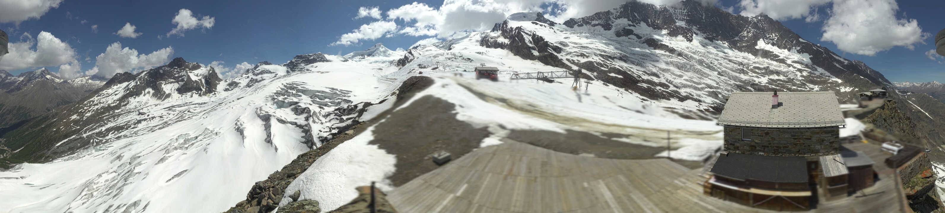 Archiv Foto Webcam Saas Fee - Gletscher