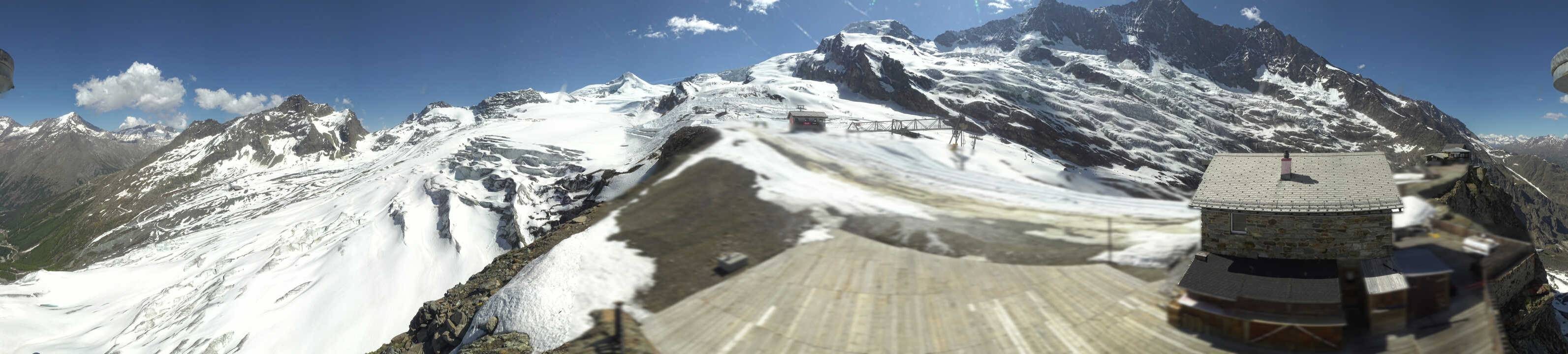 Archiv Foto Webcam Saas Fee - Gletscher