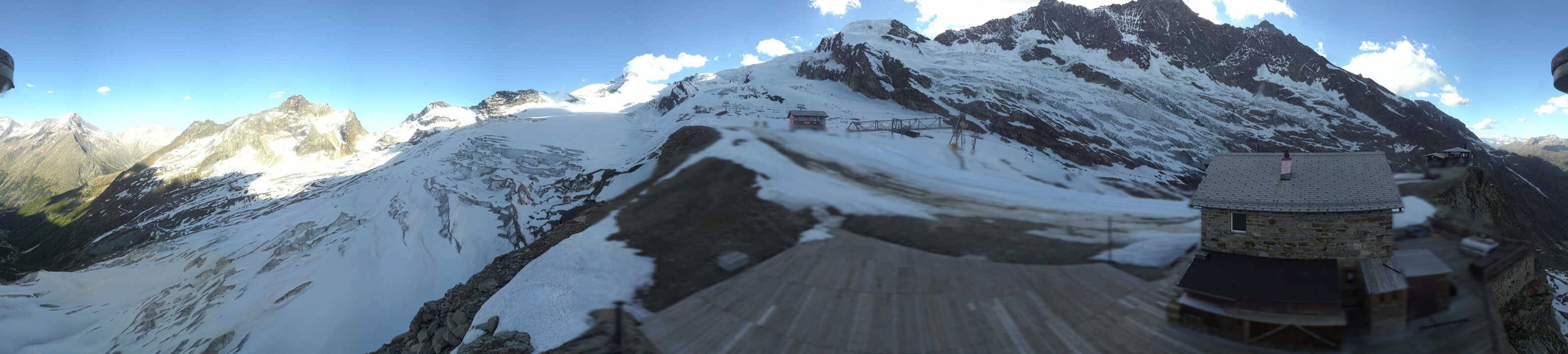 Archiv Foto Webcam Saas Fee - Gletscher