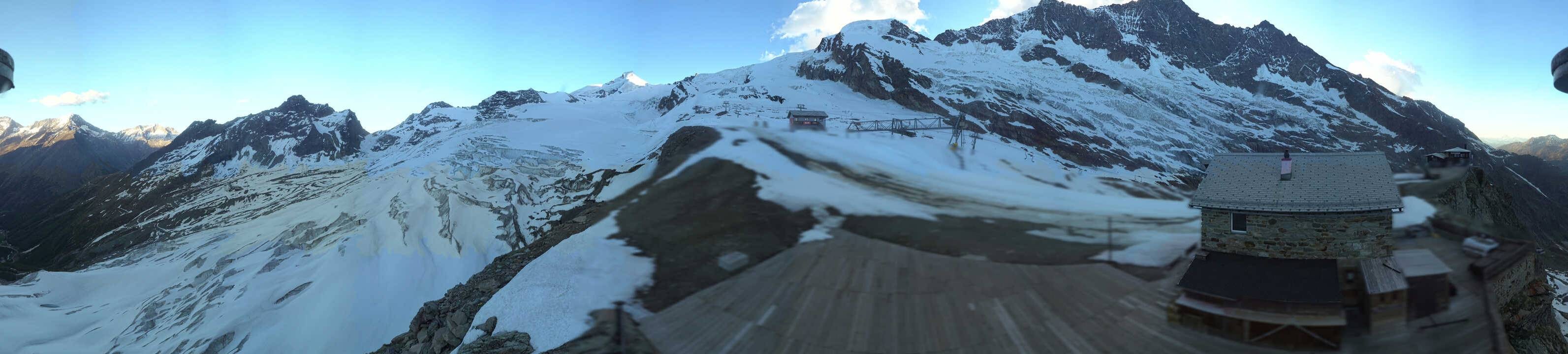 Archiv Foto Webcam Saas Fee - Gletscher