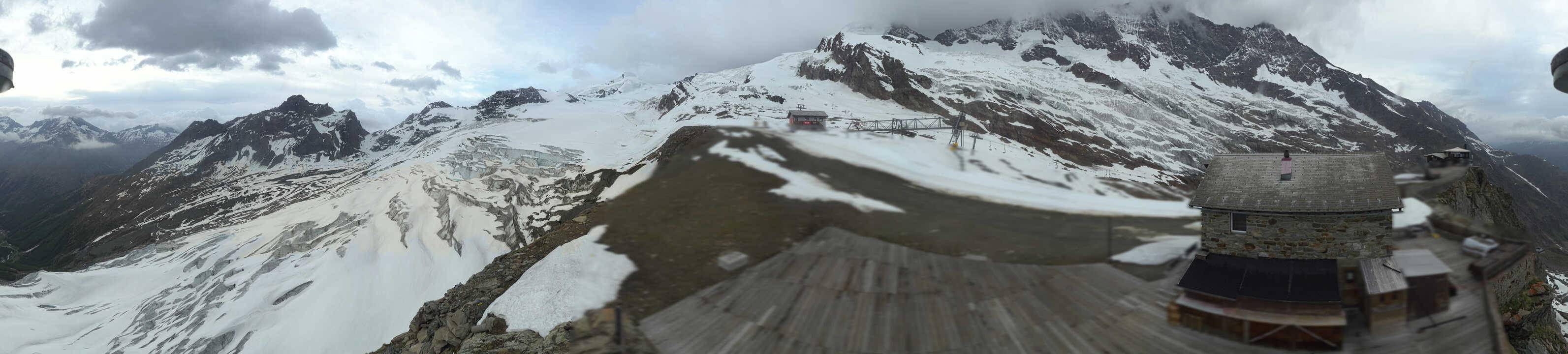 Archiv Foto Webcam Saas Fee - Gletscher