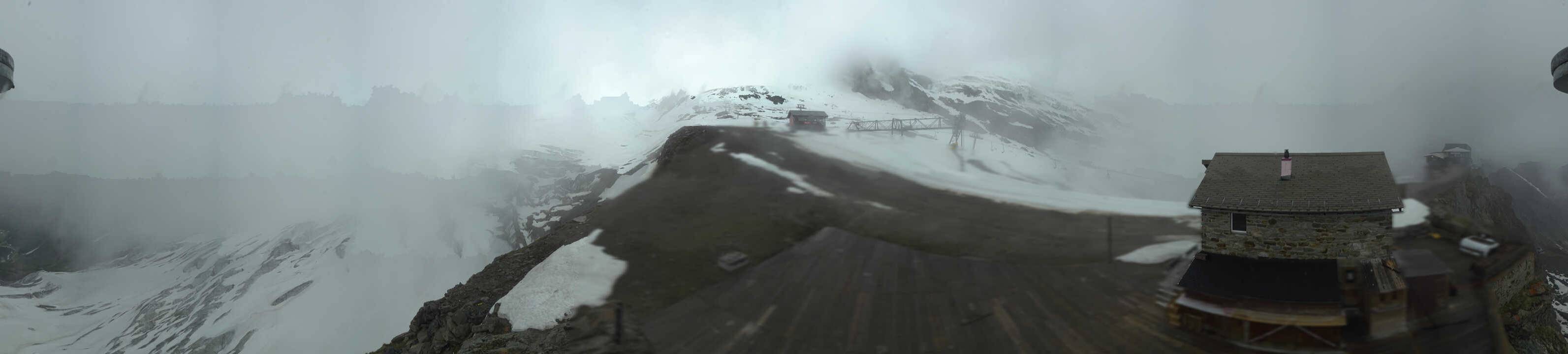 Archived image Webcam Saas Fee - Glacier