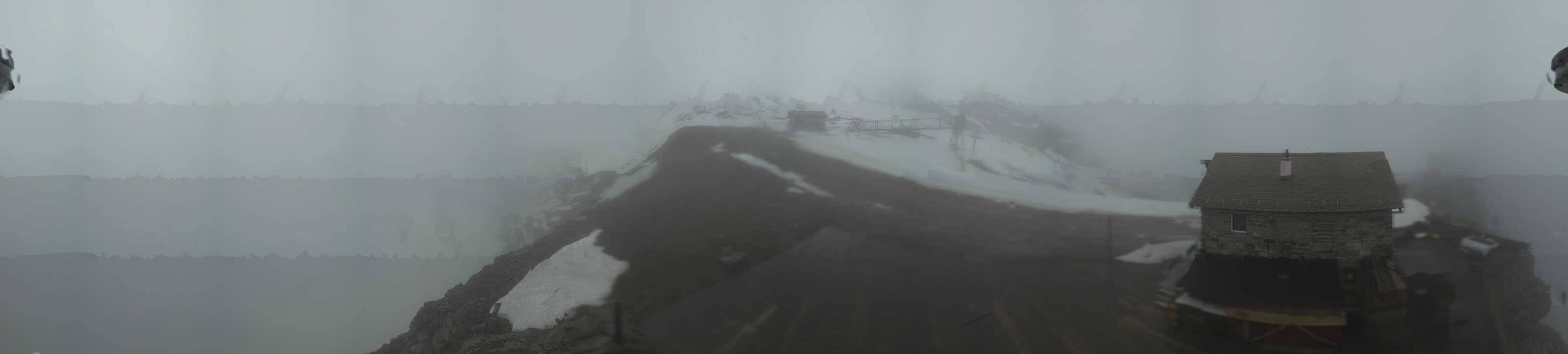 Archived image Webcam Saas Fee - Glacier