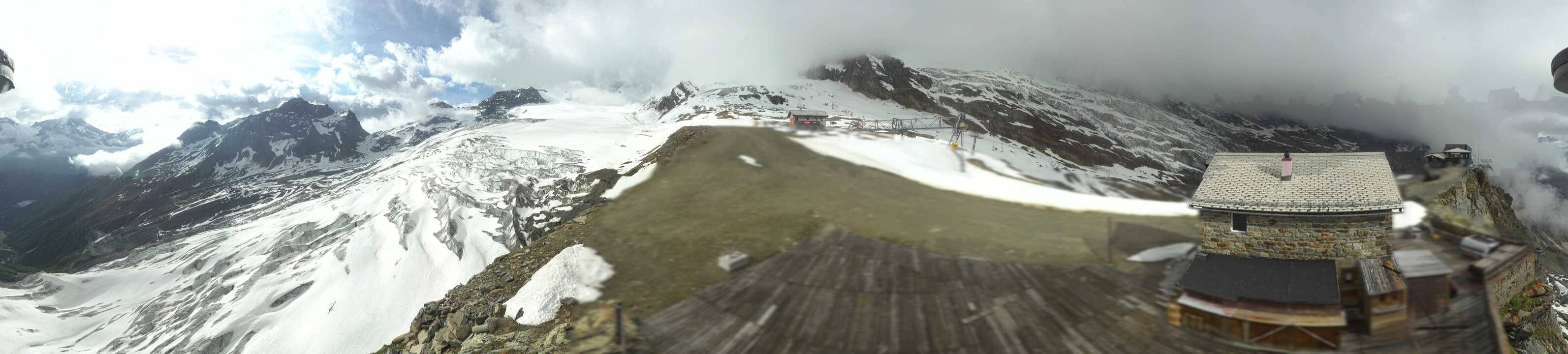 Archiv Foto Webcam Saas Fee - Gletscher