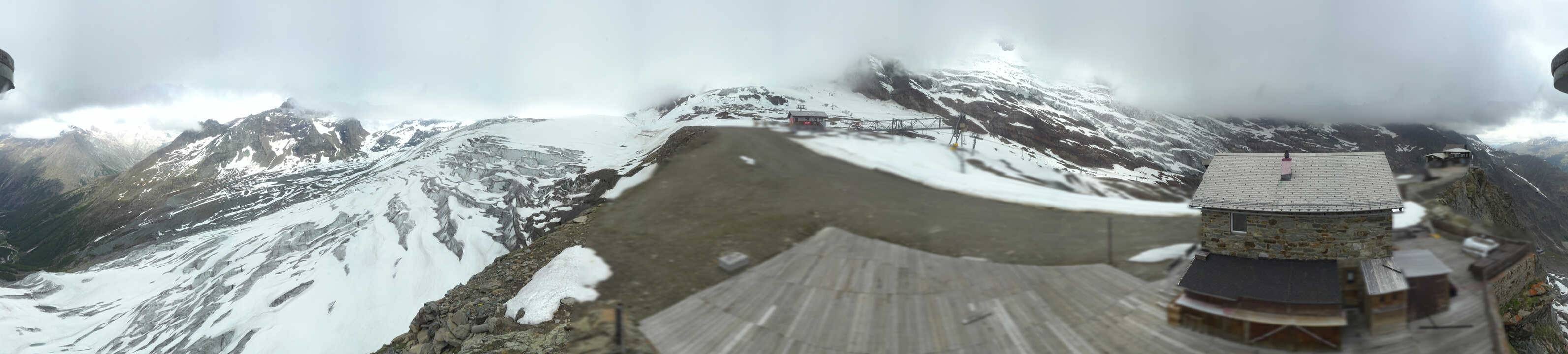 Archiv Foto Webcam Saas Fee - Gletscher