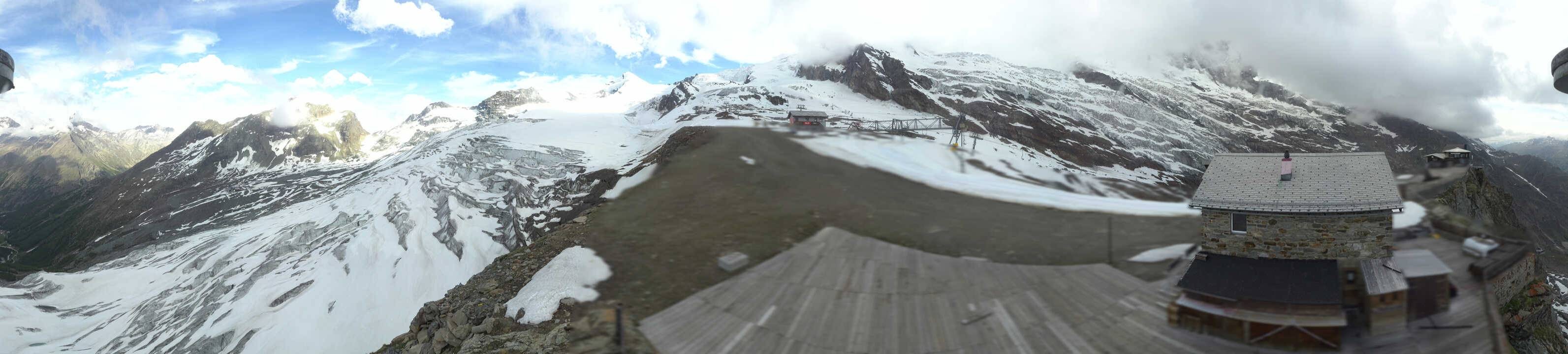 Archiv Foto Webcam Saas Fee - Gletscher