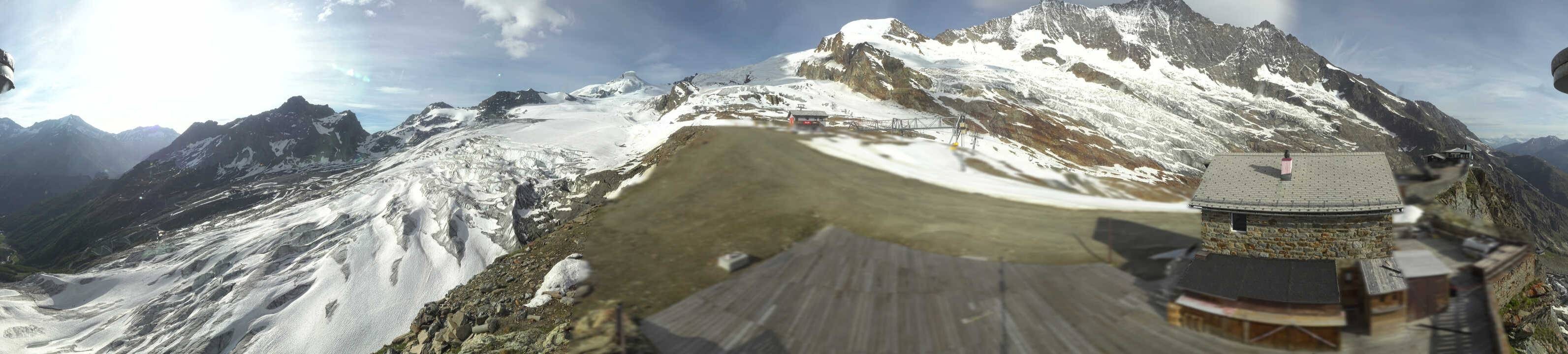 Archiv Foto Webcam Saas Fee - Gletscher