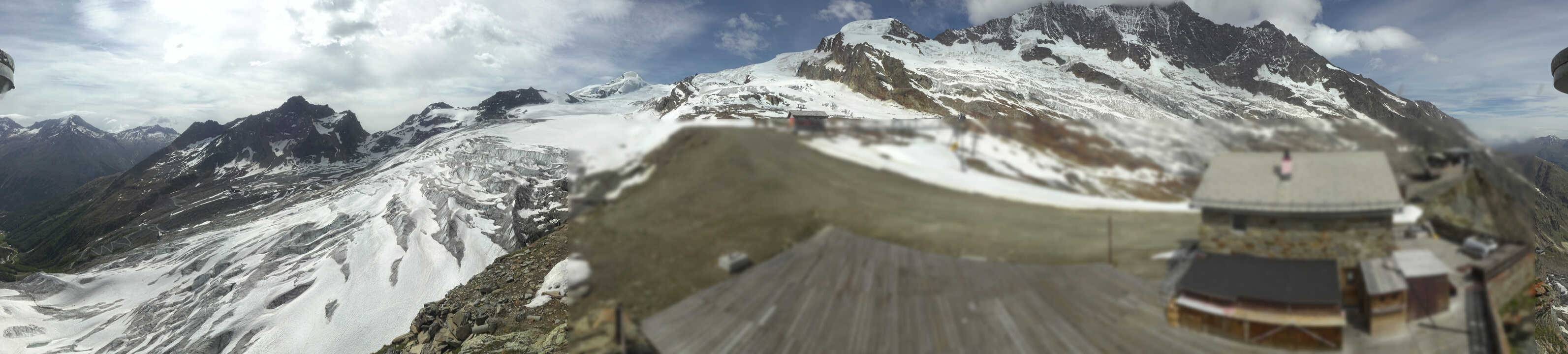 Archiv Foto Webcam Saas Fee - Gletscher