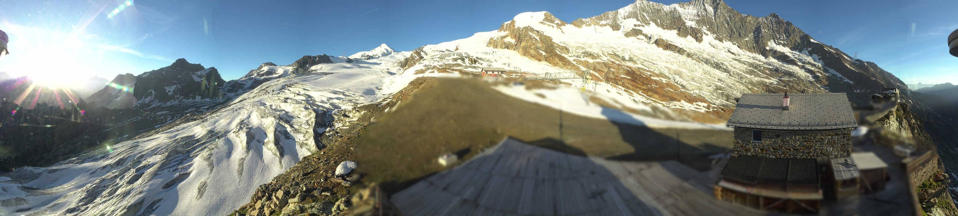 Archiv Foto Webcam Saas Fee - Gletscher