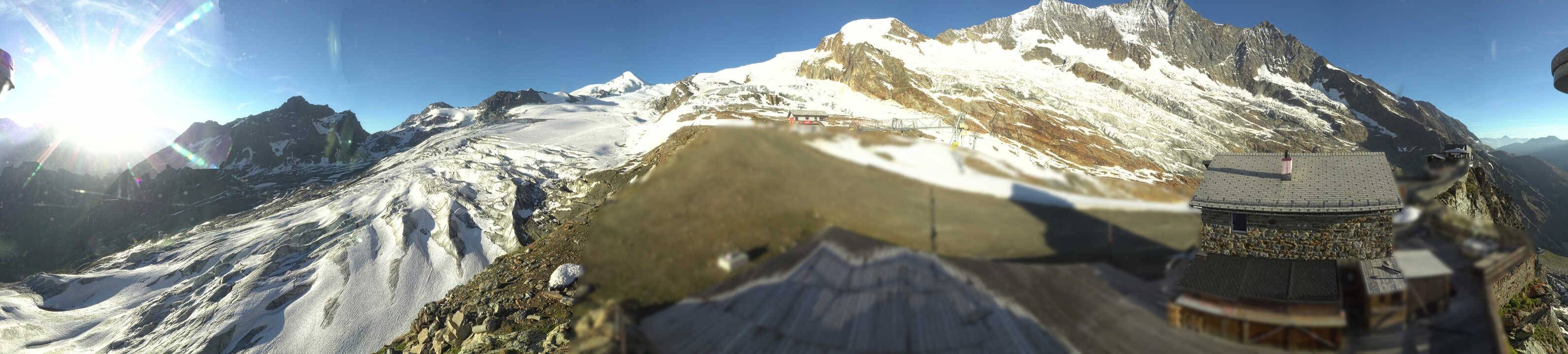 Archiv Foto Webcam Saas Fee - Gletscher