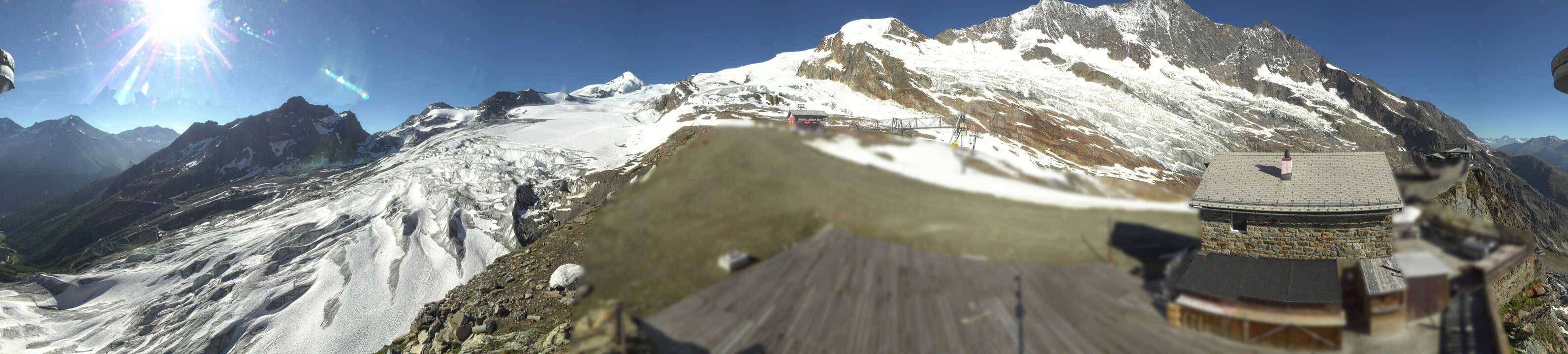 Archiv Foto Webcam Saas Fee - Gletscher