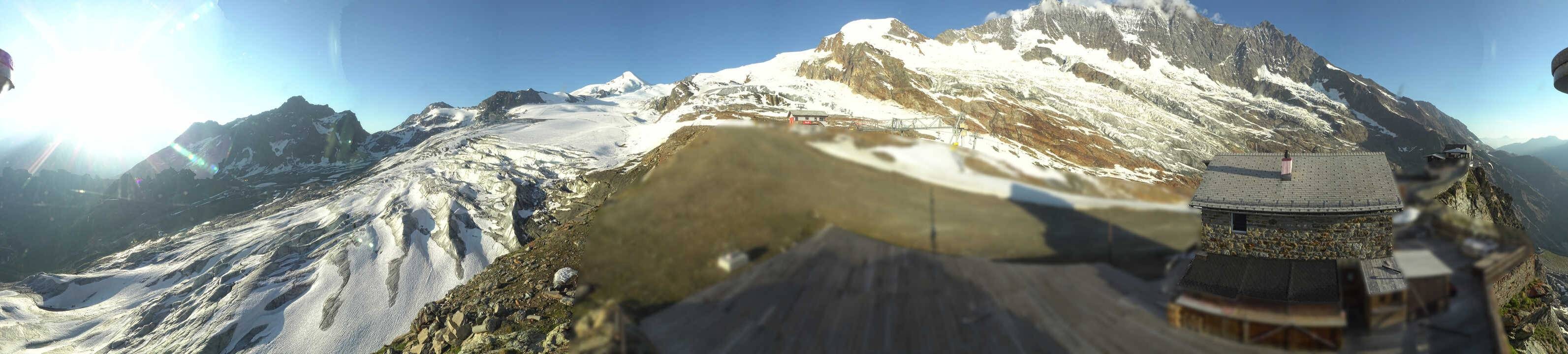 Archiv Foto Webcam Saas Fee - Gletscher
