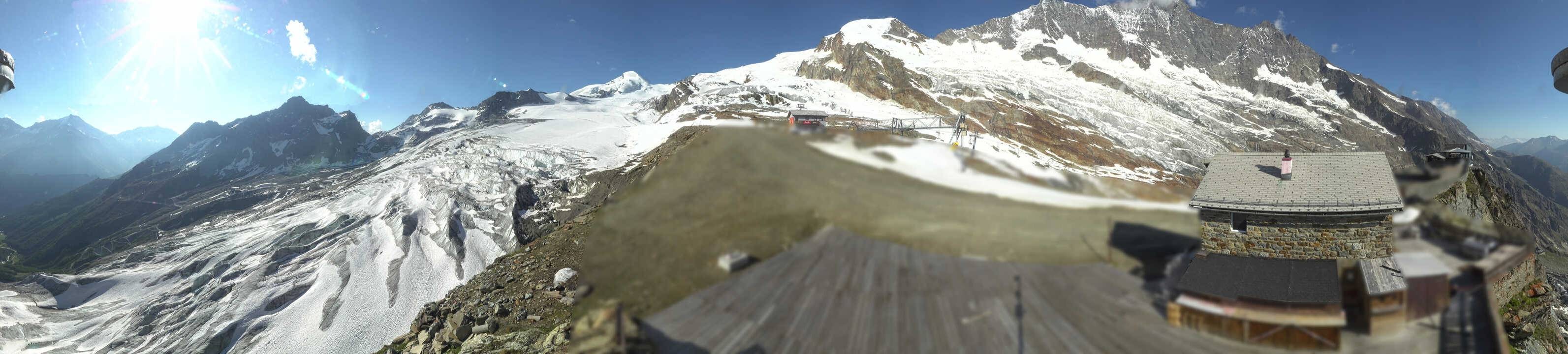 Archiv Foto Webcam Saas Fee - Gletscher