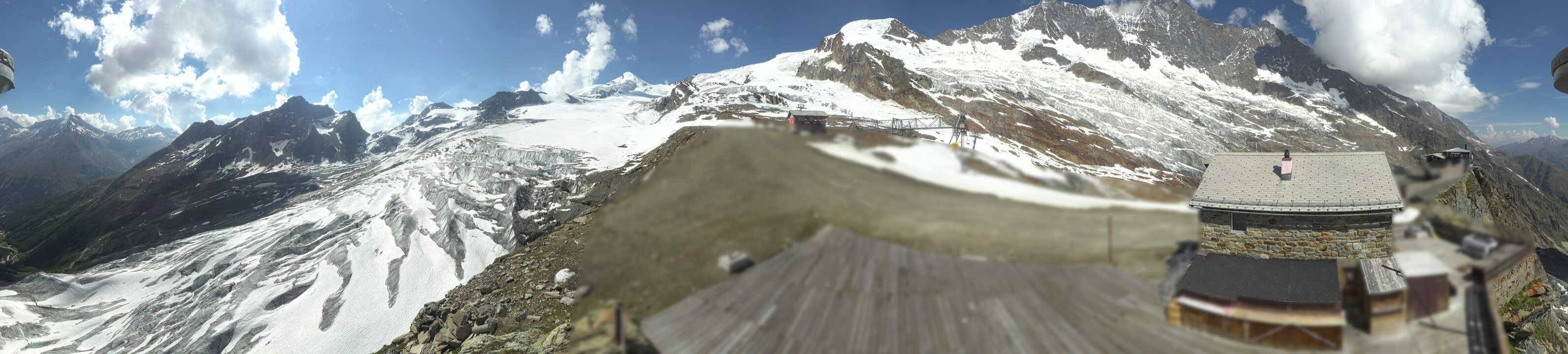 Archiv Foto Webcam Saas Fee - Gletscher