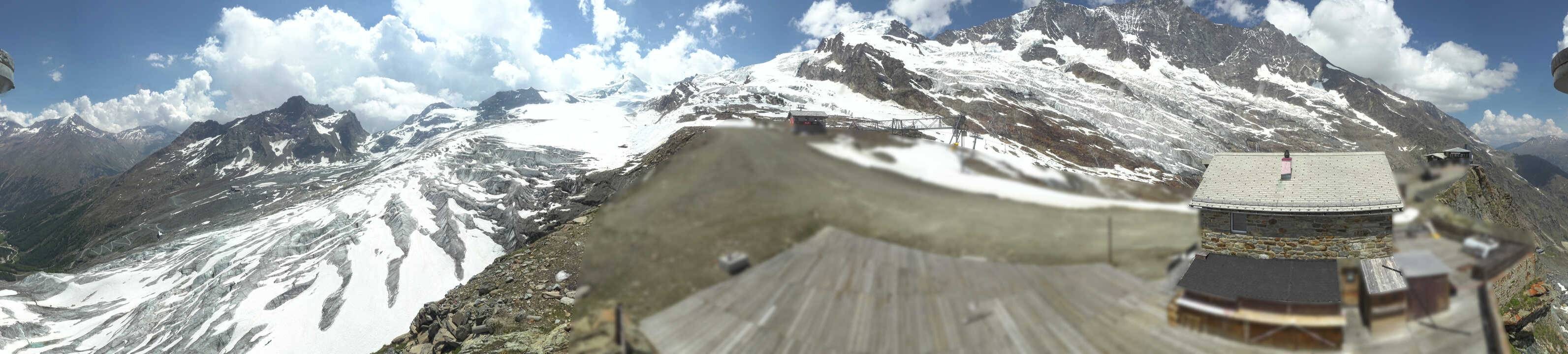 Archiv Foto Webcam Saas Fee - Gletscher