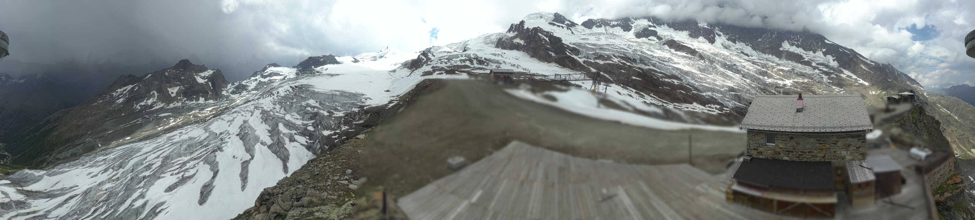 Archiv Foto Webcam Saas Fee - Gletscher