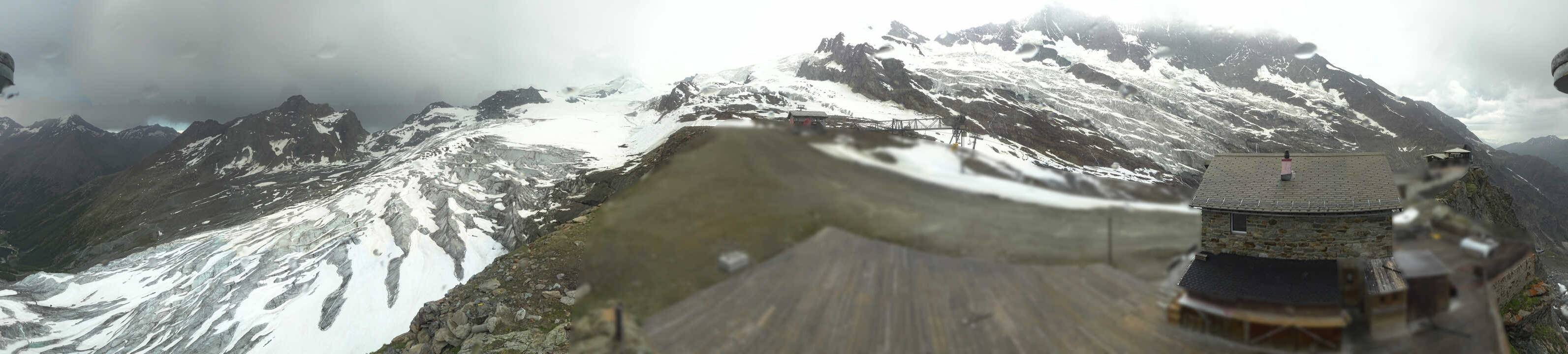 Archiv Foto Webcam Saas Fee - Gletscher