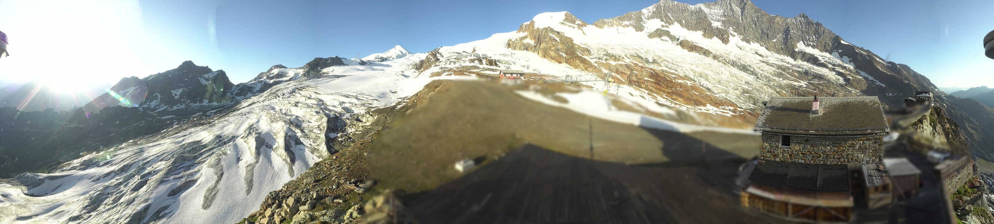 Archiv Foto Webcam Saas Fee - Gletscher