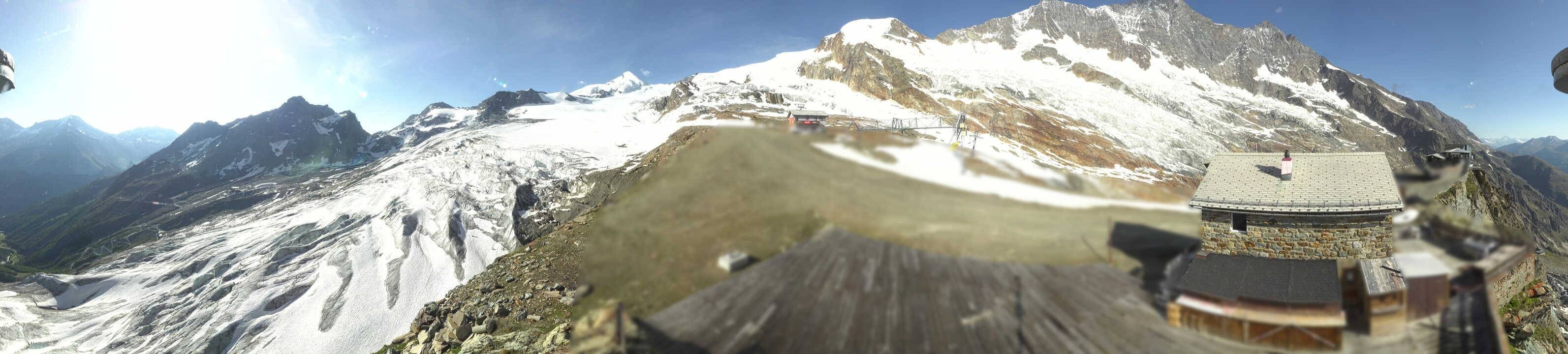 Archiv Foto Webcam Saas Fee - Gletscher