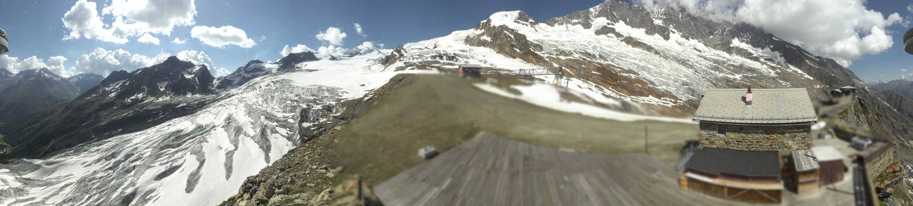 Archiv Foto Webcam Saas Fee - Gletscher