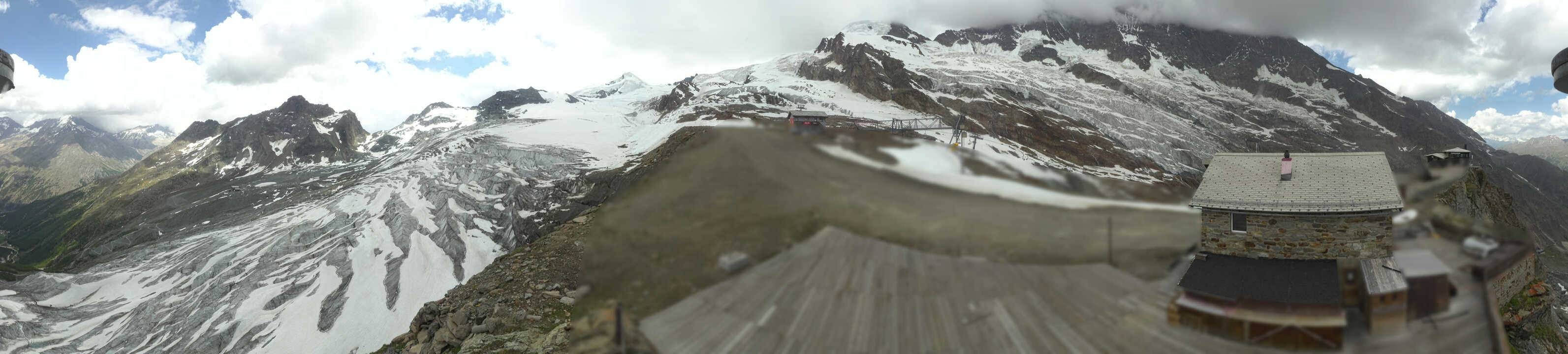 Archiv Foto Webcam Saas Fee - Gletscher