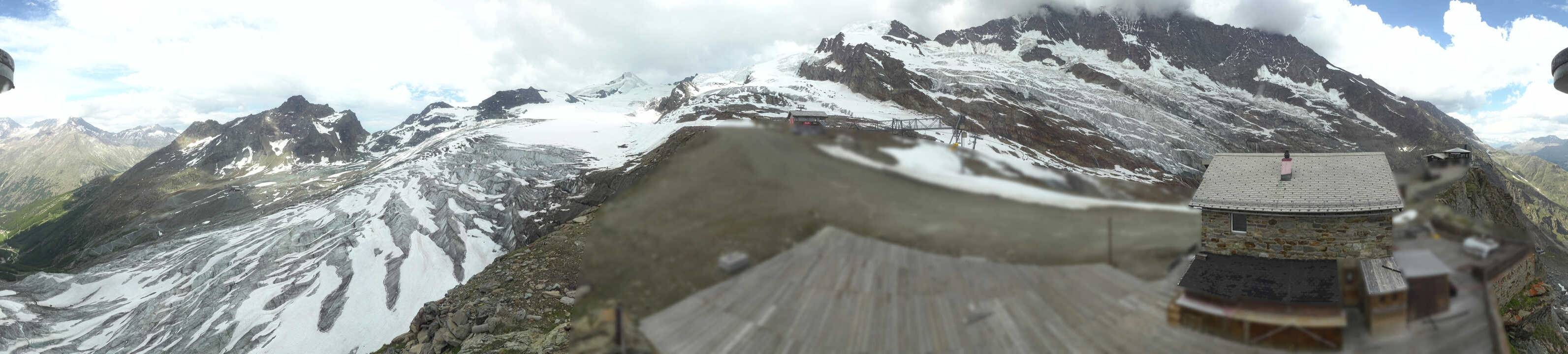 Archiv Foto Webcam Saas Fee - Gletscher