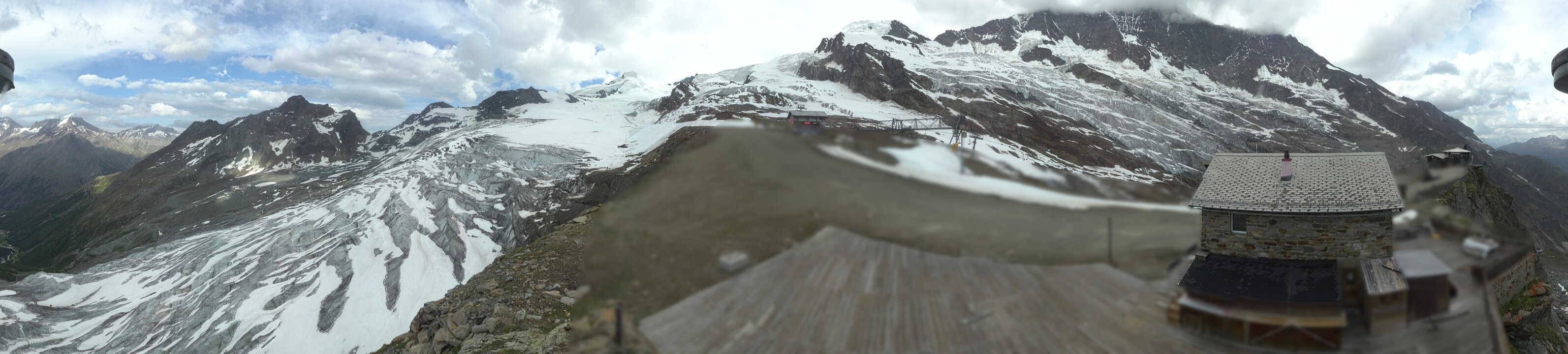 Archiv Foto Webcam Saas Fee - Gletscher