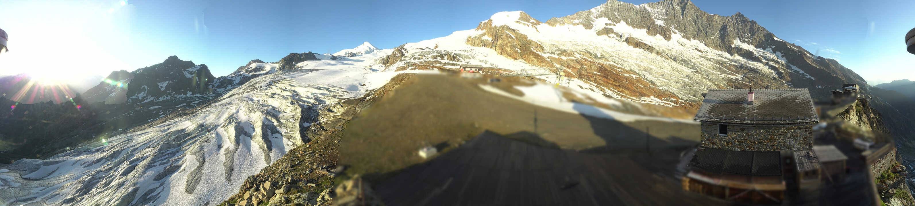 Archiv Foto Webcam Saas Fee - Gletscher