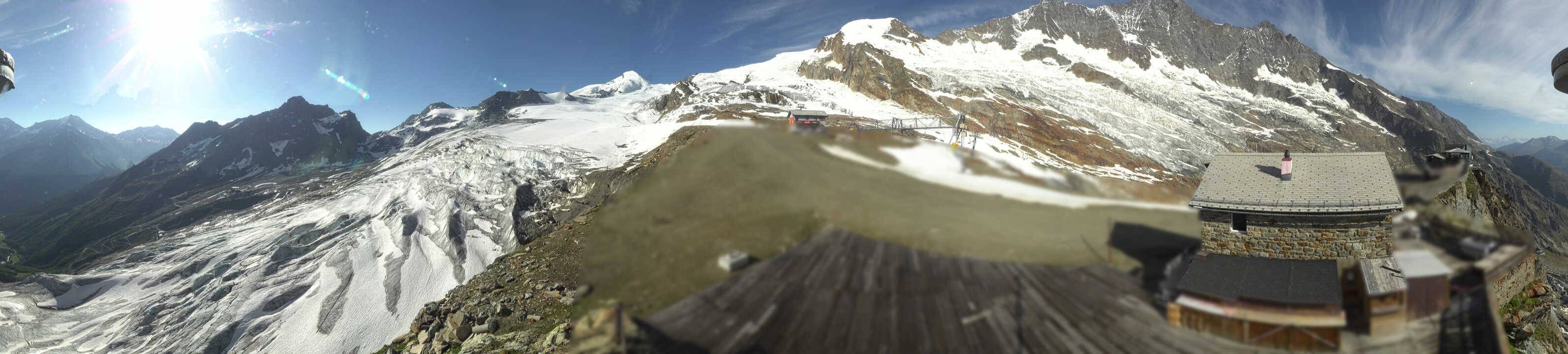 Archiv Foto Webcam Saas Fee - Gletscher