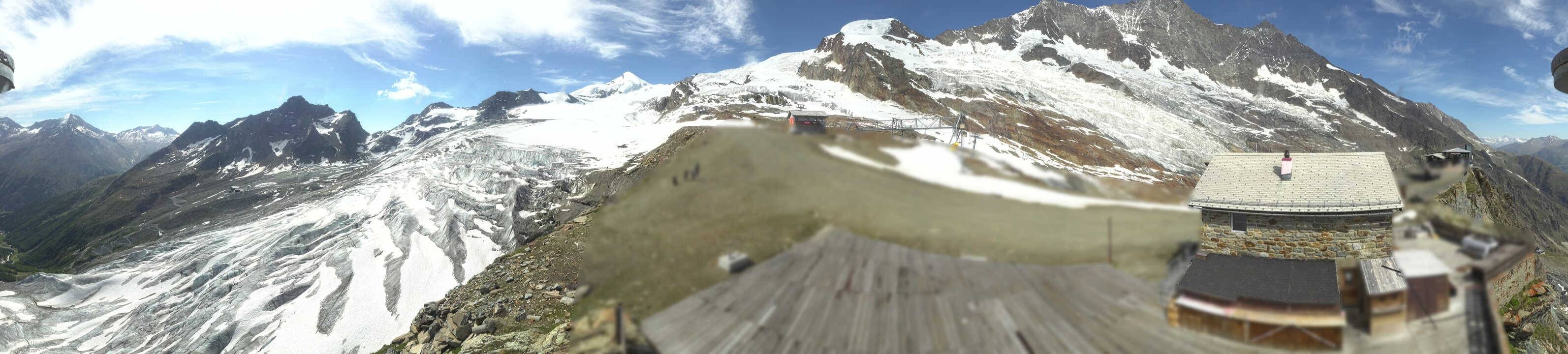 Archiv Foto Webcam Saas Fee - Gletscher