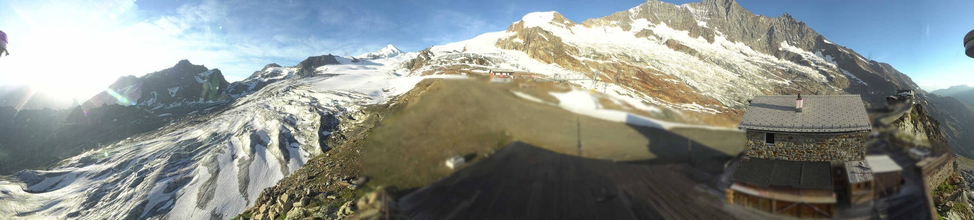Archiv Foto Webcam Saas Fee - Gletscher