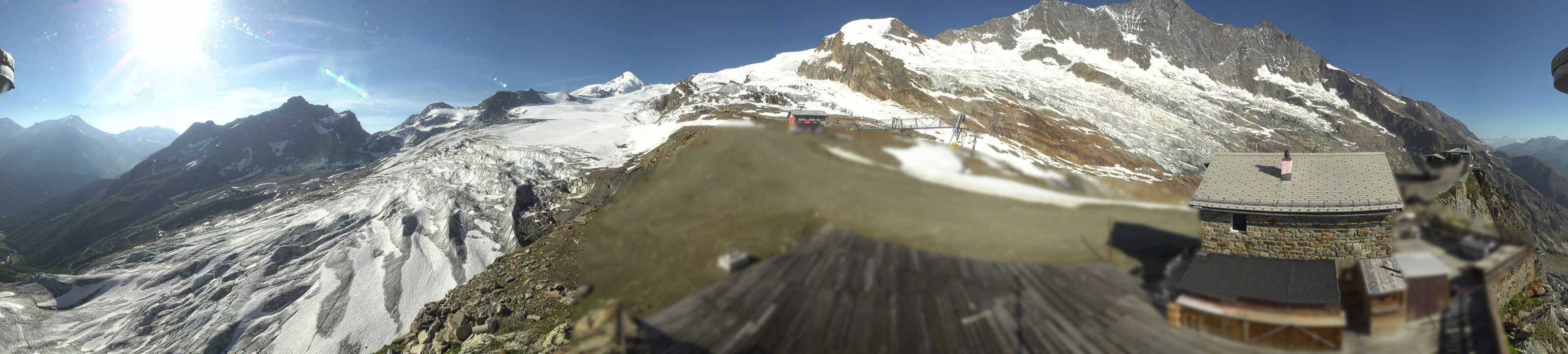Archiv Foto Webcam Saas Fee - Gletscher