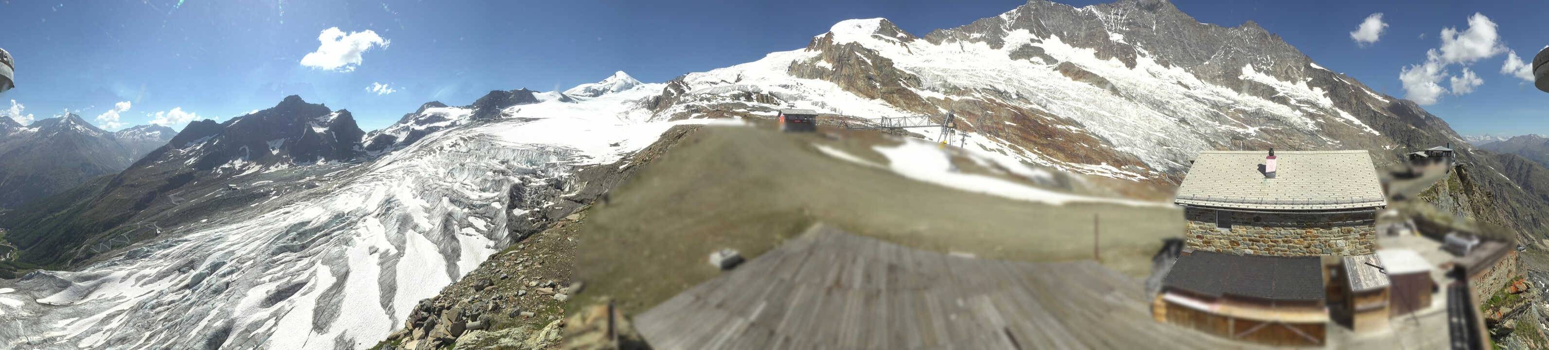 Archiv Foto Webcam Saas Fee - Gletscher