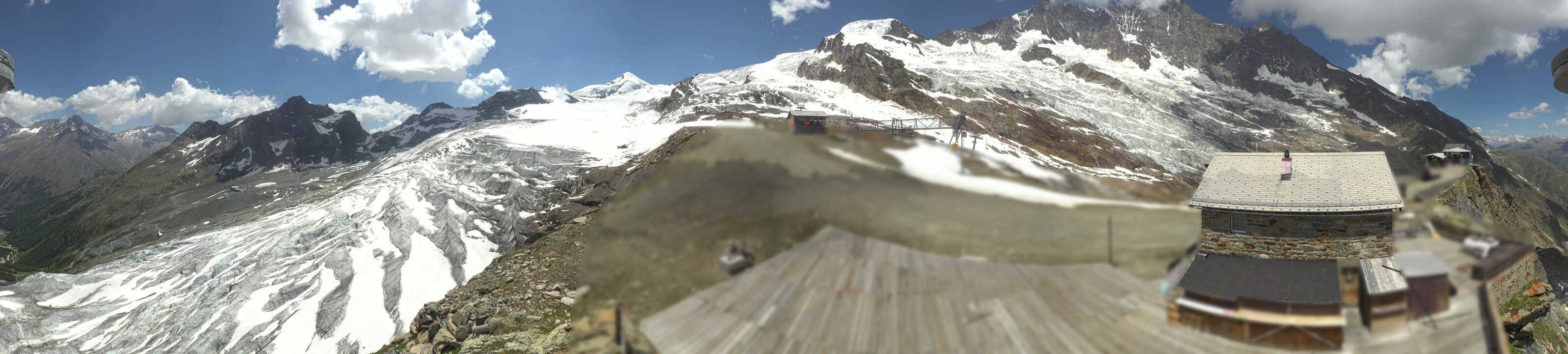 Archiv Foto Webcam Saas Fee - Gletscher