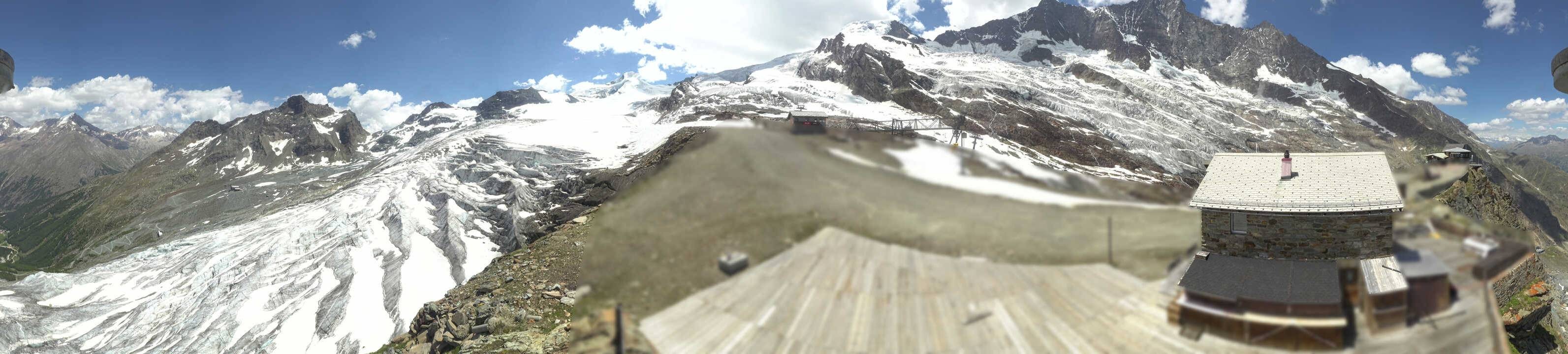 Archiv Foto Webcam Saas Fee - Gletscher