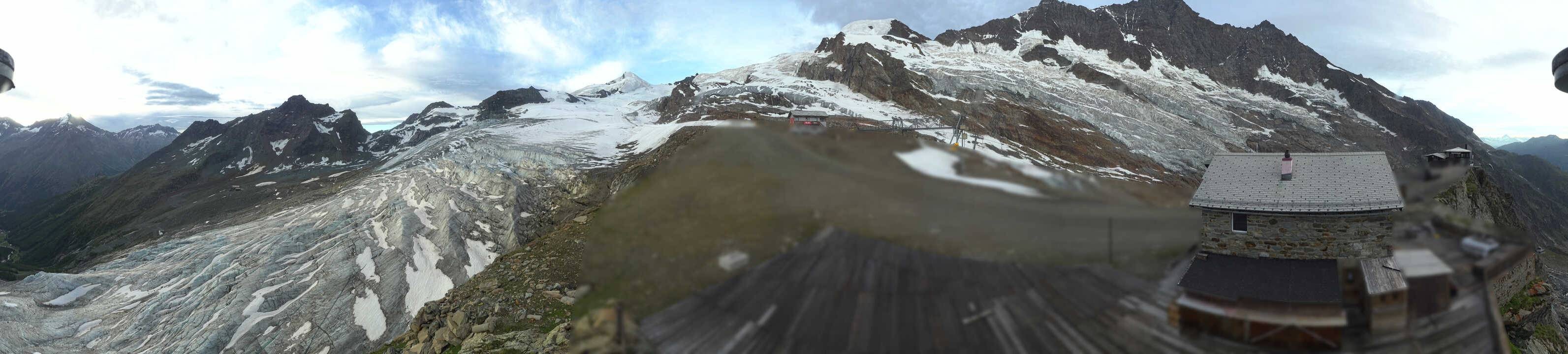 Archiv Foto Webcam Saas Fee - Gletscher
