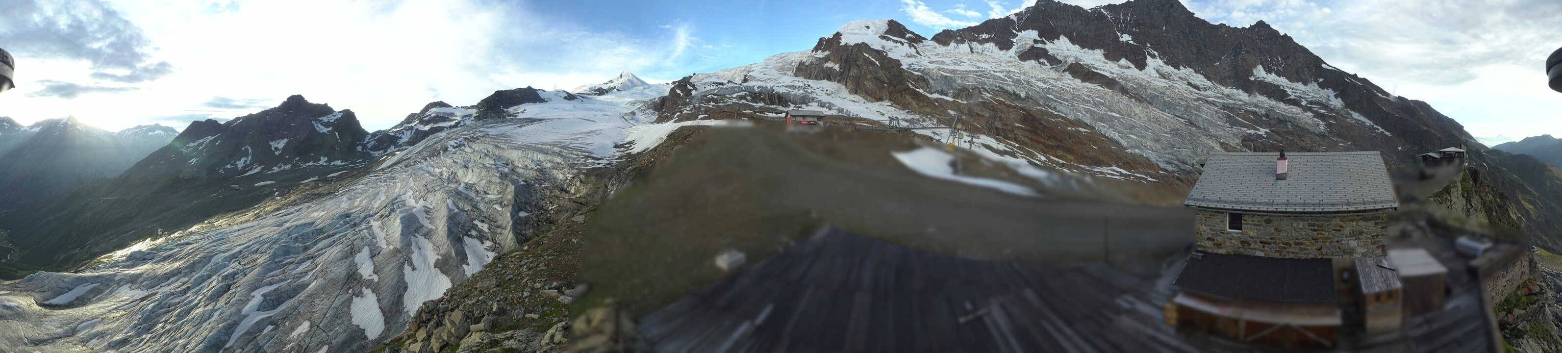 Archiv Foto Webcam Saas Fee - Gletscher