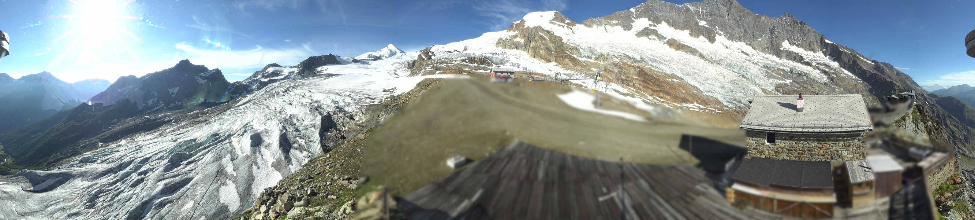 Archiv Foto Webcam Saas Fee - Gletscher