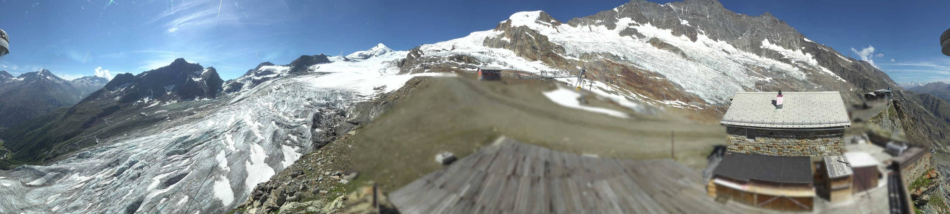 Archiv Foto Webcam Saas Fee - Gletscher