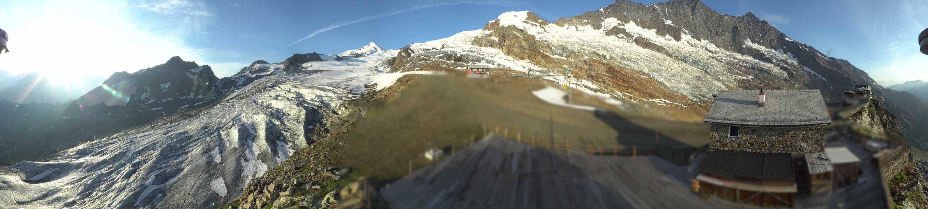 Archiv Foto Webcam Saas Fee - Gletscher