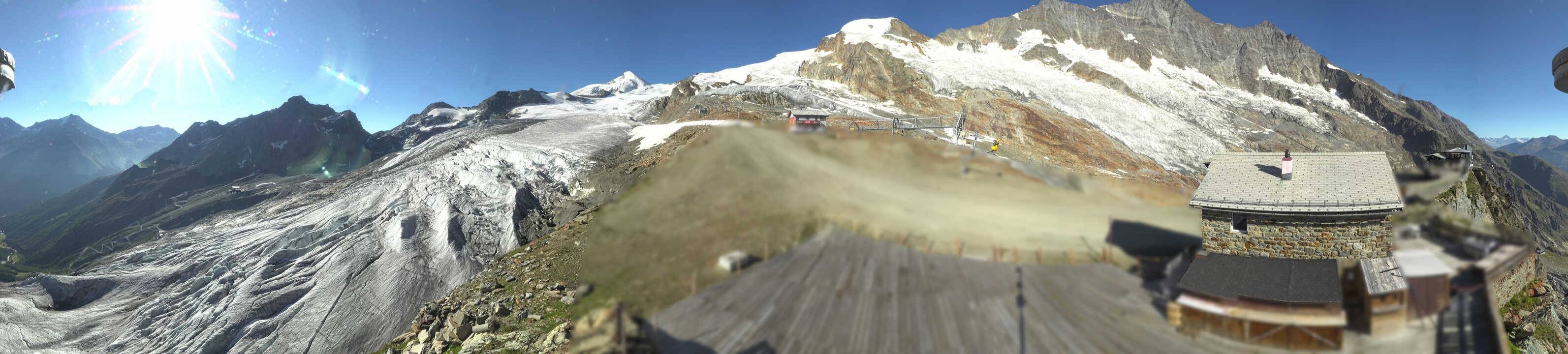 Archiv Foto Webcam Saas Fee - Gletscher