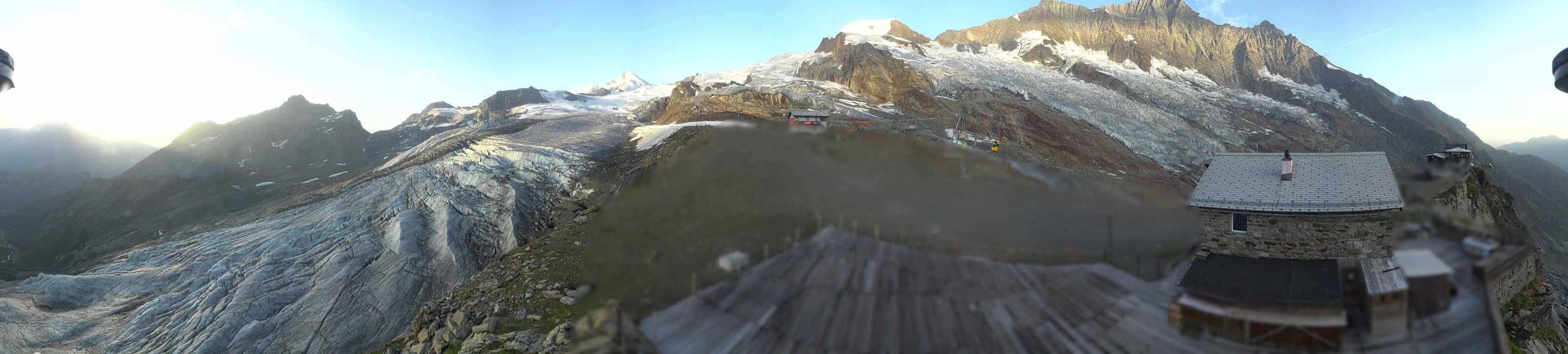 Archiv Foto Webcam Saas Fee - Gletscher