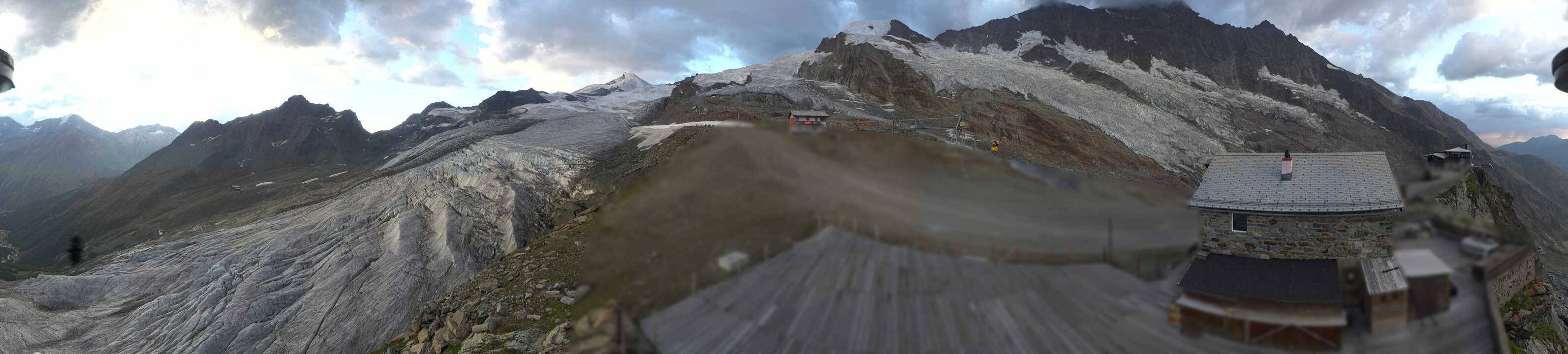 Archiv Foto Webcam Saas Fee - Gletscher