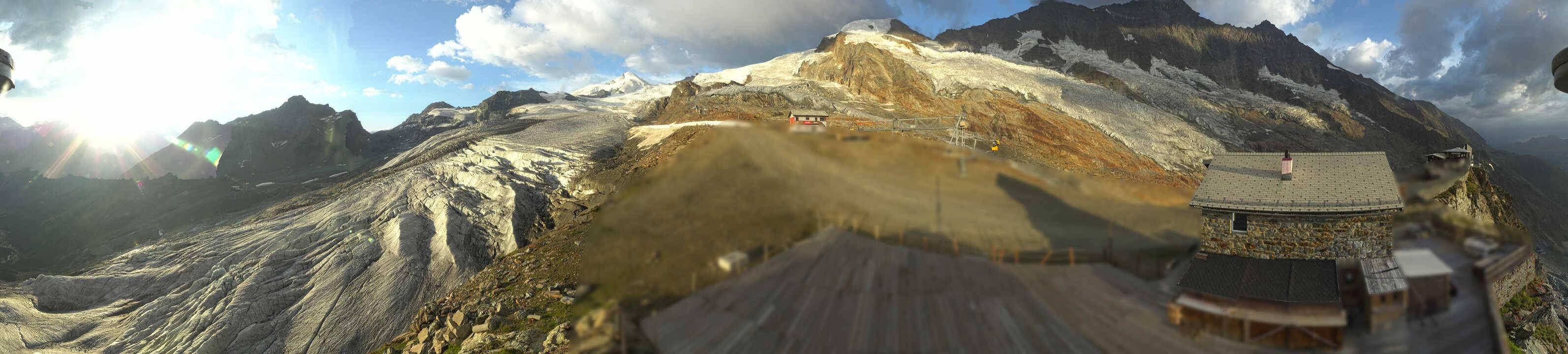 Archiv Foto Webcam Saas Fee - Gletscher
