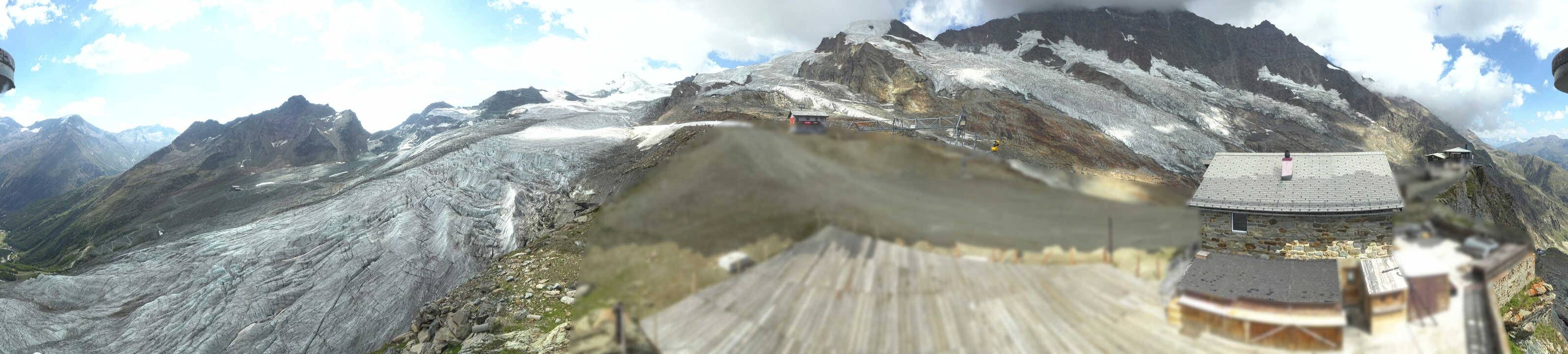 Archiv Foto Webcam Saas Fee - Gletscher