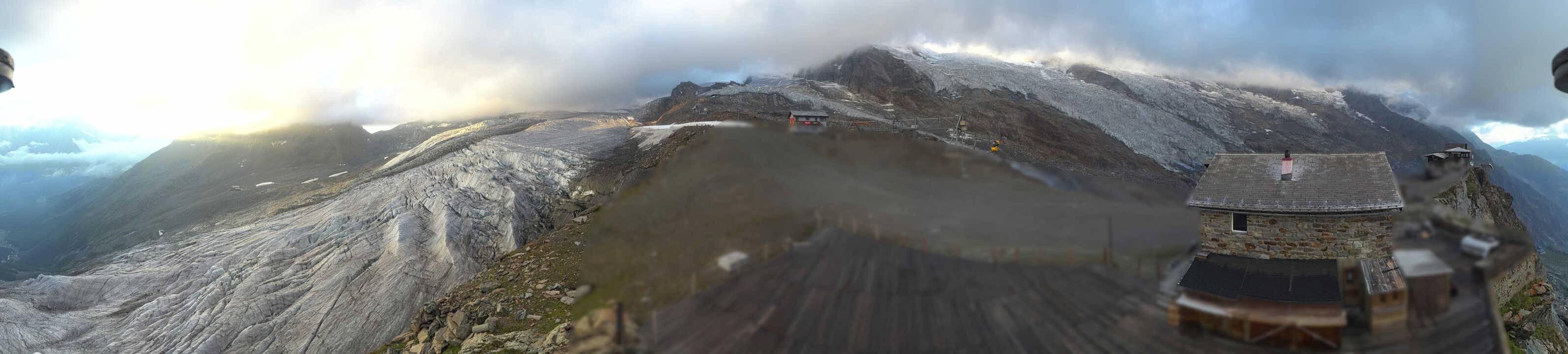 Archiv Foto Webcam Saas Fee - Gletscher