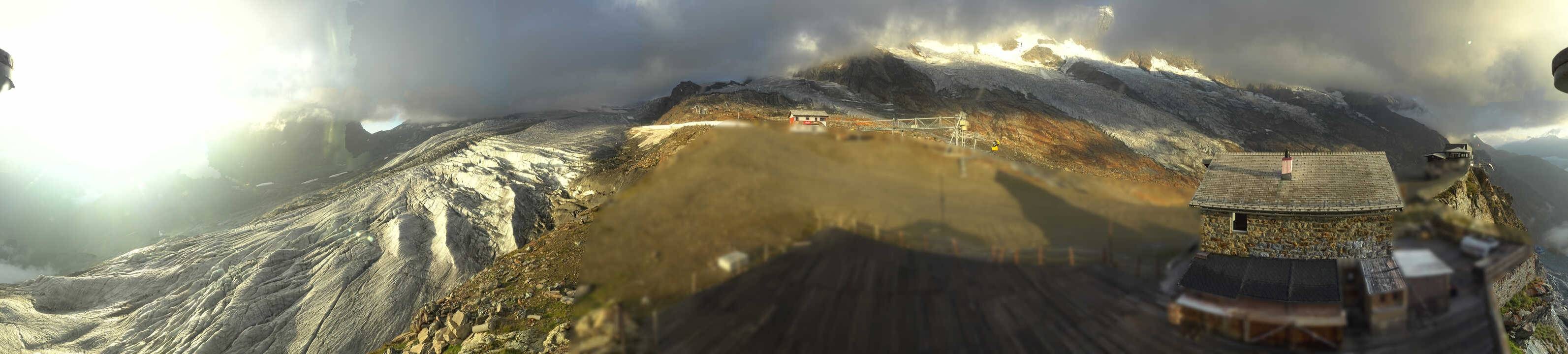 Archiv Foto Webcam Saas Fee - Gletscher
